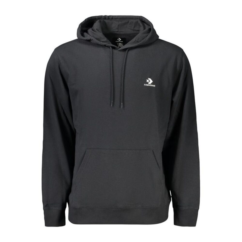Converse Black Cotton Men's Men's Hoodie
